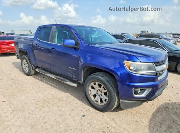 1GCGSCEA1G1355386 2016 CHEVROLET COLORADO Синий Передняя правая четверть