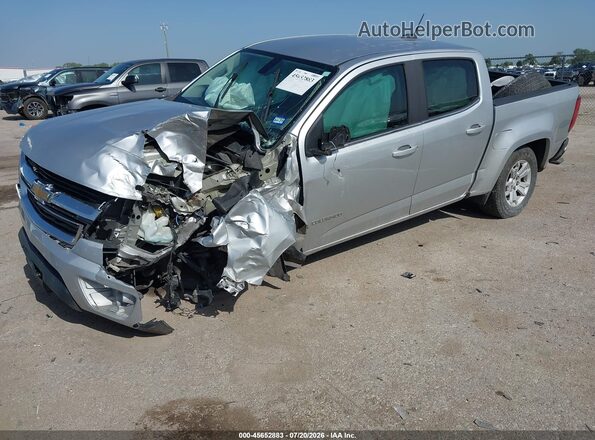 1GCGSCEA1H1211841 2017 CHEVROLET COLORADO Silver Przód lewy