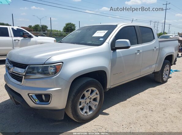 1GCGSCEA1H1222273 2017 CHEVROLET COLORADO Серебряный Передняя левая четверть
