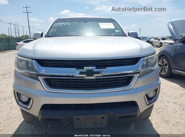 1GCGSCEA1H1222273 2017 CHEVROLET COLORADO Серебряный Вид щитка приборов