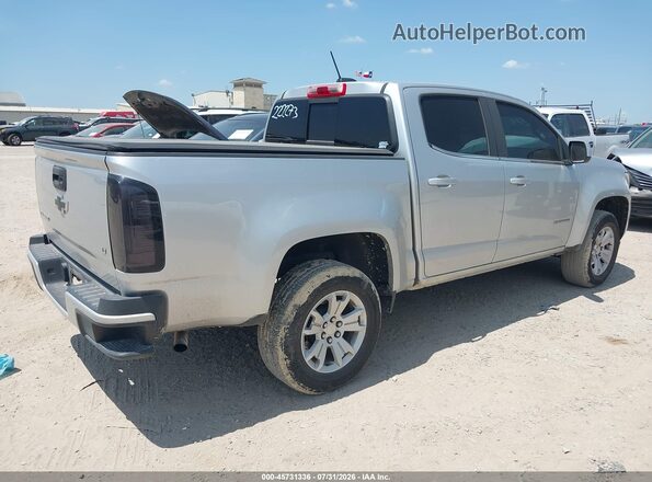 1GCGSCEA1H1222273 2017 CHEVROLET COLORADO Серебряный Задняя правая четверть