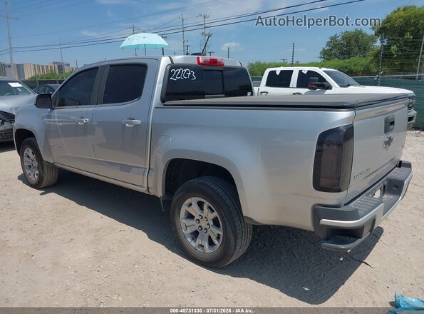 1GCGSCEA1H1222273 2017 CHEVROLET COLORADO Серебряный Задняя левая четверть
