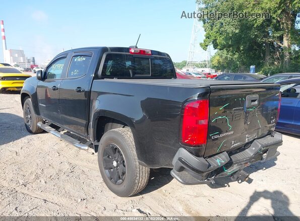 1GCGSCEA1M1270365 2021 CHEVROLET COLORADO Black წინა ხედი