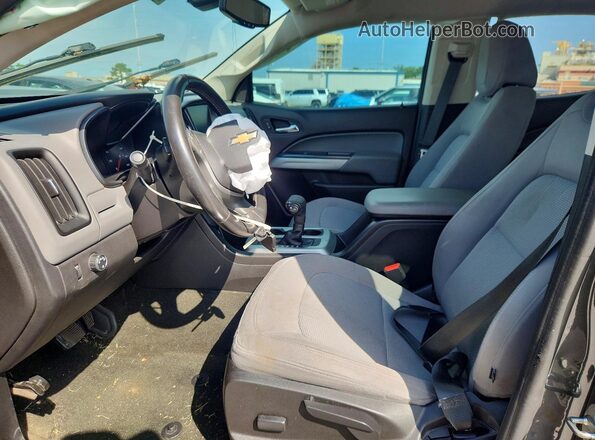 1GCGSCEA2G1211216 2016 CHEVROLET COLORADO Gray Front interior view