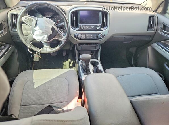 1GCGSCEA2G1211216 2016 CHEVROLET COLORADO Gray Dashboard view