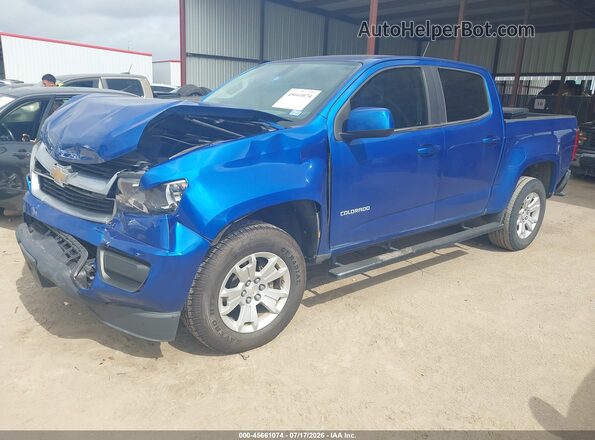 1GCGSCEA6K1190802 2019 CHEVROLET COLORADO Blue Front left