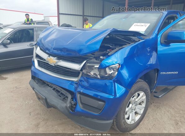 1GCGSCEA6K1190802 2019 CHEVROLET COLORADO Blue Front interior view