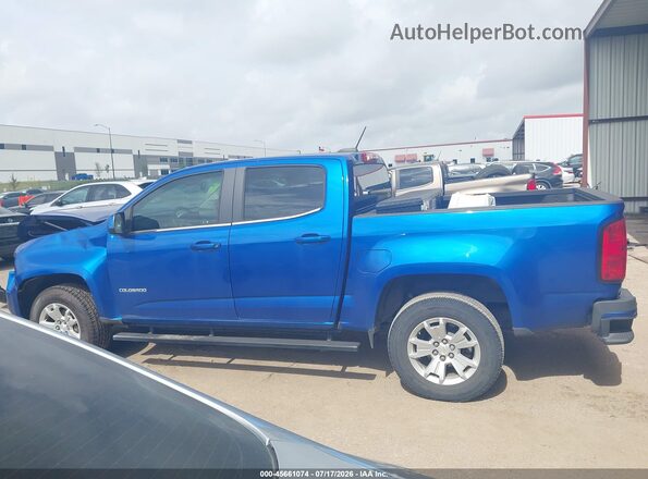 1GCGSCEA6K1190802 2019 CHEVROLET COLORADO Blue Dashboard view