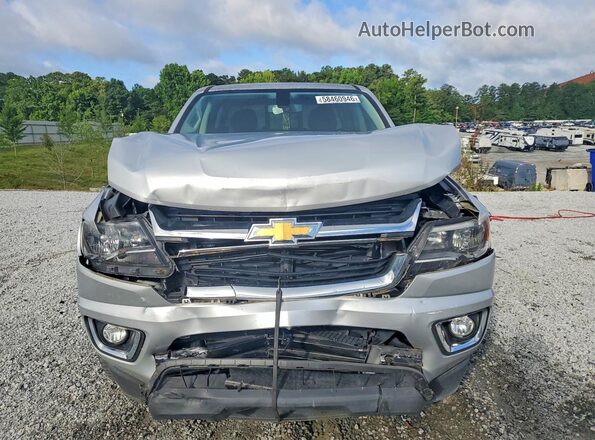 1GCGSCEA6L1205526 2020 CHEVROLET COLORADO Silver Դիմացի տեսք
