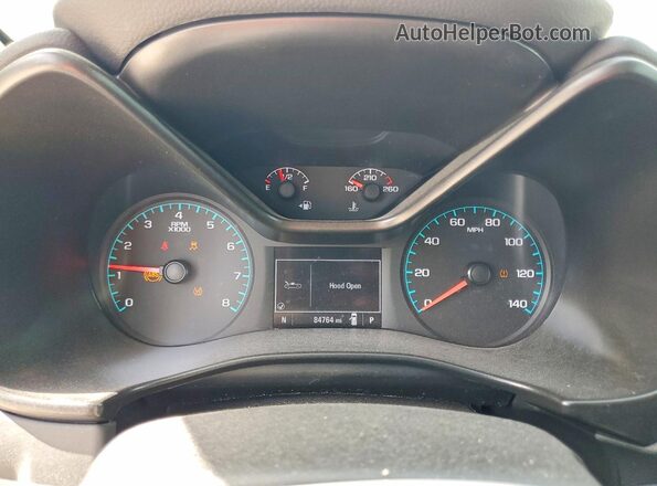1GCGSCEA6N1292976 2022 CHEVROLET COLORADO Белый Вид щитка приборов
