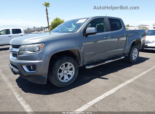 1GCGSCEA8K1125496 2019 CHEVROLET COLORADO Gray Передня ліва чверть