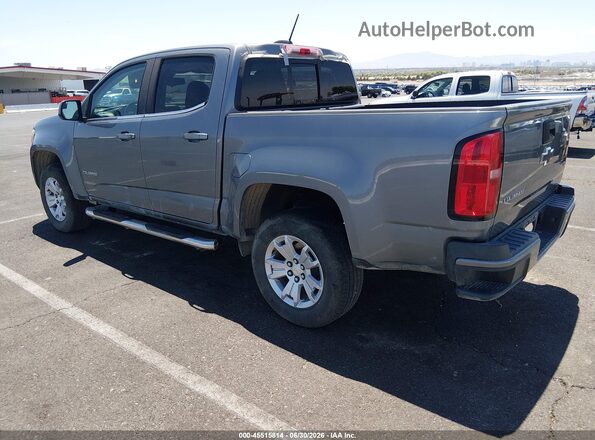 1GCGSCEA8K1125496 2019 CHEVROLET COLORADO Gray Задня ліва чверть