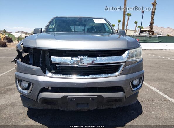 1GCGSCEA8K1125496 2019 CHEVROLET COLORADO Gray Вид щитка приладів