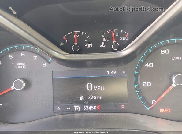 1GCGSCEA8K1125496 2019 CHEVROLET COLORADO Gray 