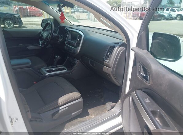 1GCGSCEAXJ1166274 2018 CHEVROLET COLORADO White Widok wnętrza z przodu
