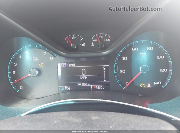1GCGSCEAXJ1166274 2018 CHEVROLET COLORADO White Widok tylnych siedzeń