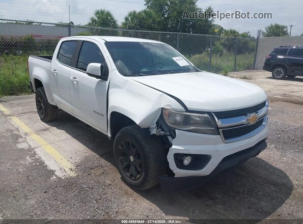 1GCGSCEAXJ1166274 2018 CHEVROLET COLORADO White Widok z przodu