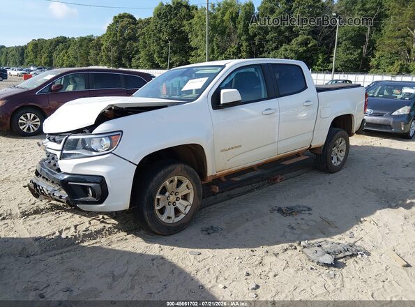 1GCGSCEAXN1282306 2022 CHEVROLET COLORADO White Vista tres cuartos delantera izquierda