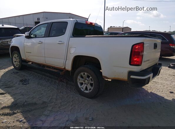 1GCGSCEAXN1282306 2022 CHEVROLET COLORADO White Trasero izquierdo