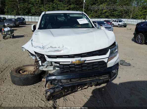 1GCGSCEAXN1282306 2022 CHEVROLET COLORADO White Vista interior trasera