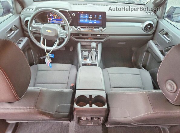 1GCGSCEC0P1139904 2023 CHEVROLET COLORADO Black Առջևի վահանակի տեսք