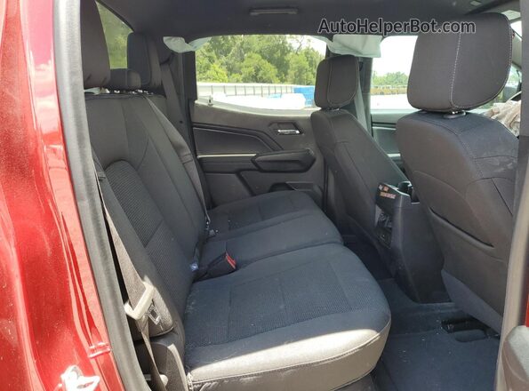 1GCGSCEC1P1235900 2023 CHEVROLET COLORADO Red Vista de los asientos traseros