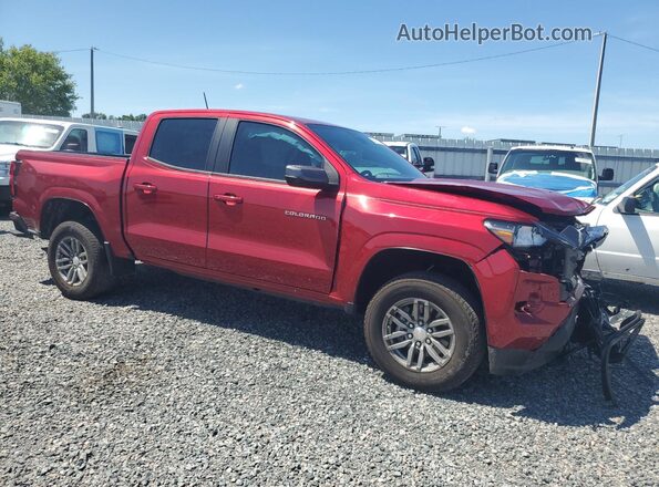 1GCGSCEC1P1235900 2023 CHEVROLET COLORADO Red Delantero derecho
