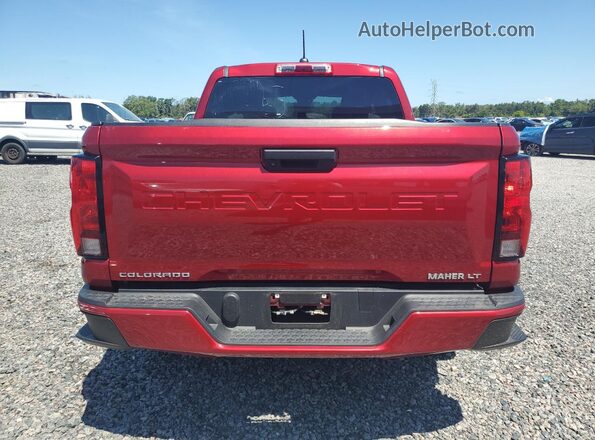 1GCGSCEC1P1235900 2023 CHEVROLET COLORADO Red Vista trasera