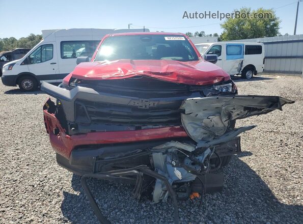 1GCGSCEC1P1235900 2023 CHEVROLET COLORADO Red Vista frontal