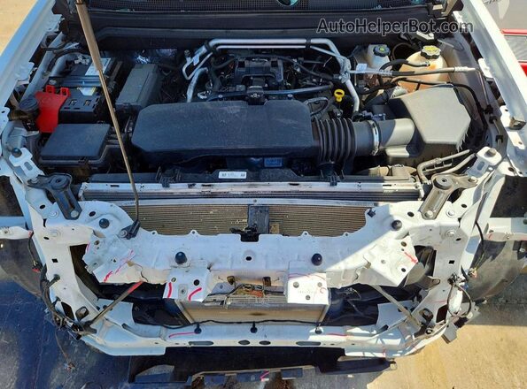 1GCGSCEC1R1295582 2024 CHEVROLET COLORADO White უკანა სალონის ხედი