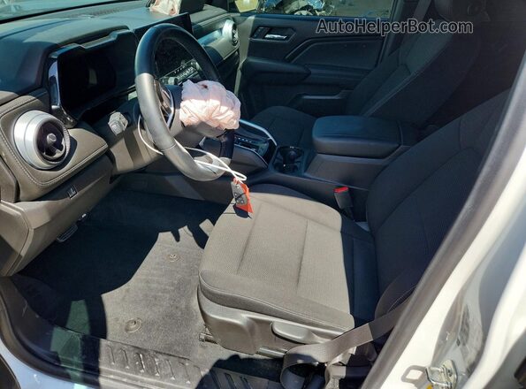 1GCGSCEC1R1295582 2024 CHEVROLET COLORADO White წინა სალონის ხედი
