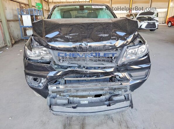 1GCGSCEN0H1173778 2017 CHEVROLET COLORADO Black Widok wnętrza z tyłu