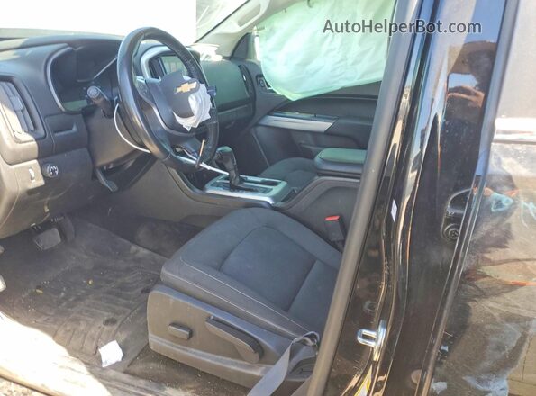 1GCGSCEN0H1173778 2017 CHEVROLET COLORADO Black Widok wnętrza z przodu