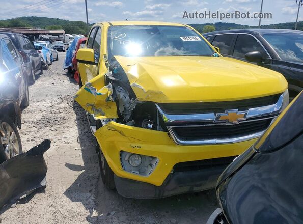 1GCGSCEN0H1249094 2017 CHEVROLET COLORADO Yellow Widok z przodu