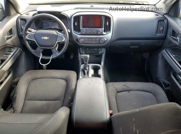 1GCGSCEN0H1249094 2017 CHEVROLET COLORADO Yellow Widok deski rozdzielczej