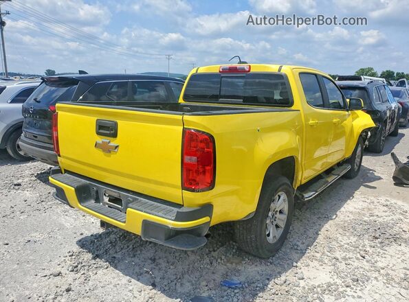 1GCGSCEN0H1249094 2017 CHEVROLET COLORADO Yellow Tył prawy