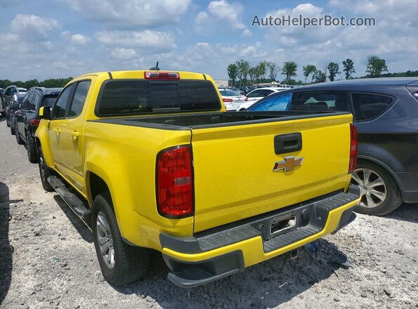1GCGSCEN0H1249094 2017 CHEVROLET COLORADO Yellow Tył lewy