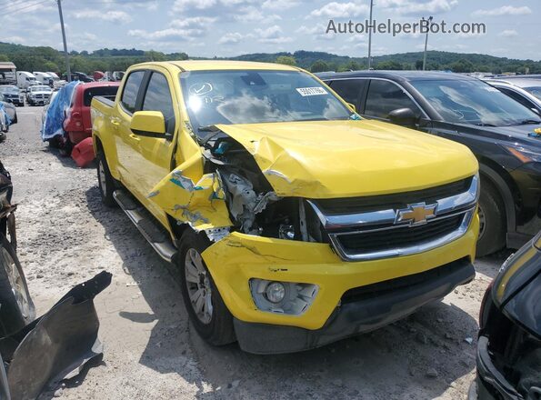 1GCGSCEN0H1249094 2017 CHEVROLET COLORADO Yellow Przód prawy