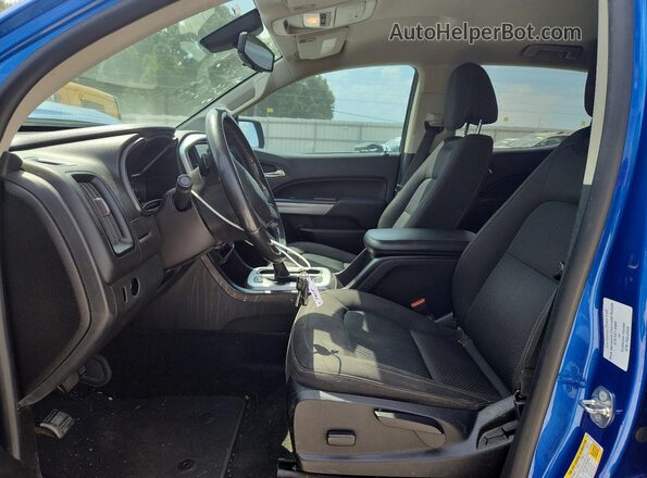 1GCGSCEN0J1166755 2018 CHEVROLET COLORADO Blue Vista interior delantera