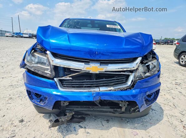 1GCGSCEN0J1166755 2018 CHEVROLET COLORADO Blue Vista frontal