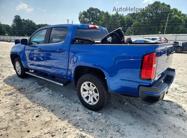 1GCGSCEN0J1166755 2018 CHEVROLET COLORADO Blue Trasero izquierdo