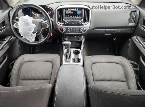1GCGSCEN0J1257573 2018 CHEVROLET COLORADO Silver Առջևի վահանակի տեսք