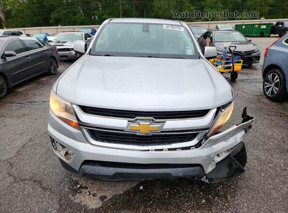 1GCGSCEN0J1257573 2018 CHEVROLET COLORADO Silver Դիմացի տեսք
