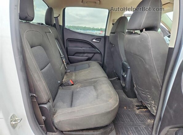 1GCGSCEN0K1112843 2019 CHEVROLET COLORADO White Rear seats view