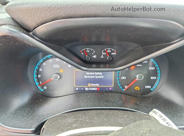 1GCGSCEN0K1112843 2019 CHEVROLET COLORADO White Instrument cluster view