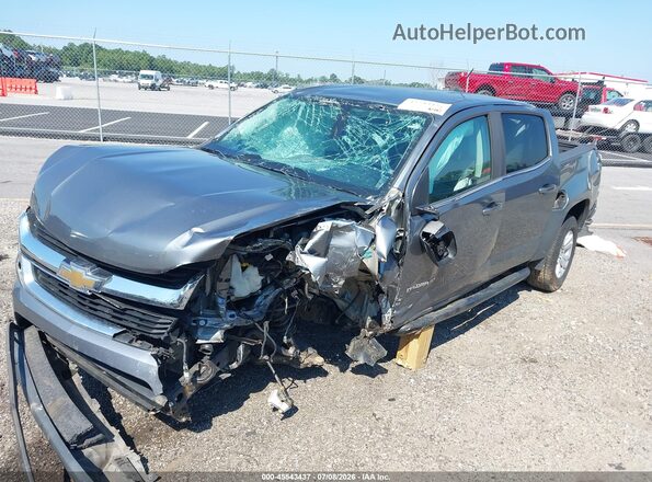 1GCGSCEN0K1140951 2019 CHEVROLET COLORADO Gray Առջևի ձախ երեք քառորդ տեսարան