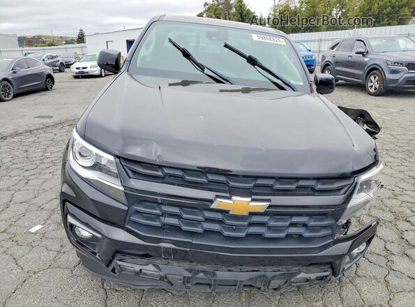 1GCGSCEN0M1297656 2021 CHEVROLET COLORADO Black Front view