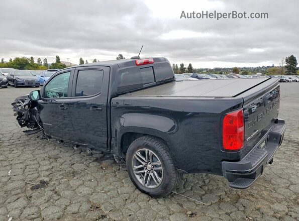 1GCGSCEN0M1297656 2021 CHEVROLET COLORADO Black Rear left