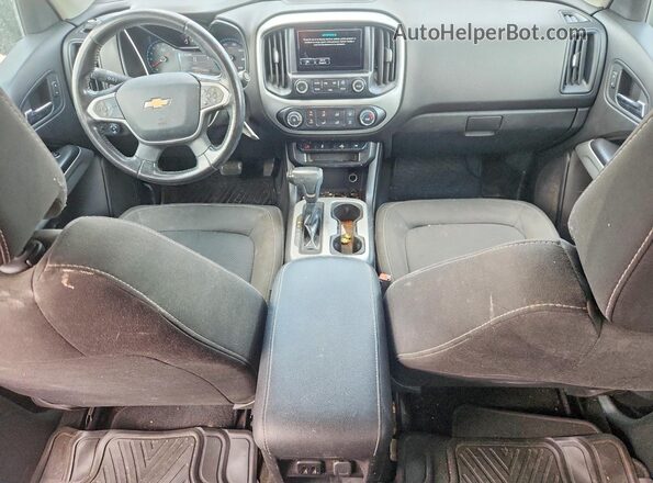1GCGSCEN1J1166053 2018 CHEVROLET COLORADO Gray Dashboard view