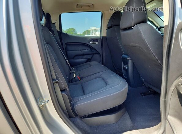 1GCGSCEN1K1126444 2019 CHEVROLET COLORADO Silver უკანა სავარძლების ხედი